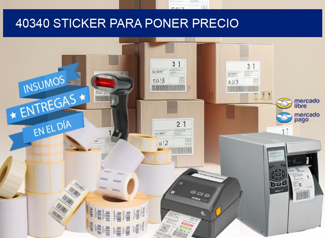 40340 STICKER PARA PONER PRECIO