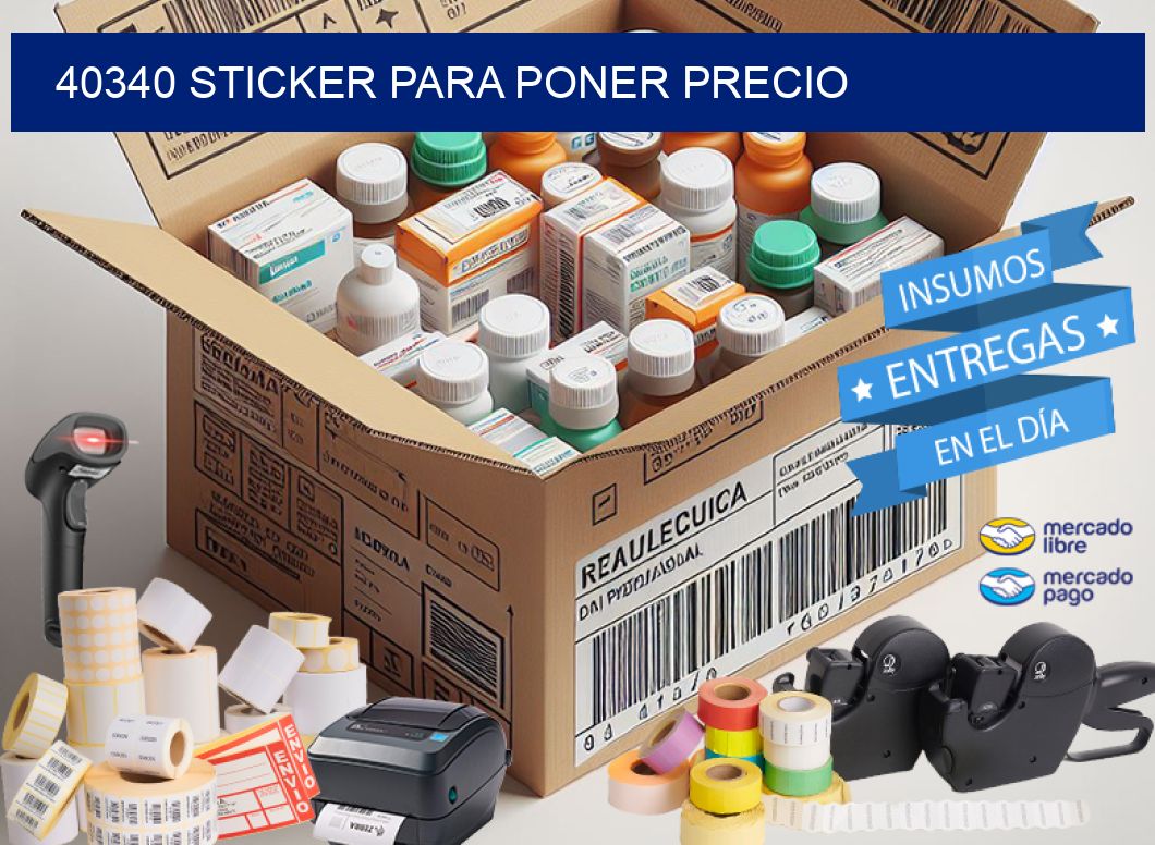 40340 STICKER PARA PONER PRECIO