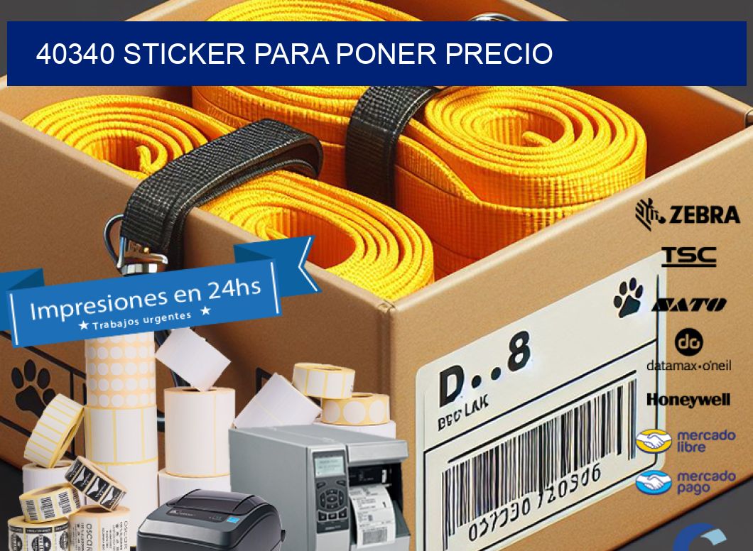 40340 STICKER PARA PONER PRECIO