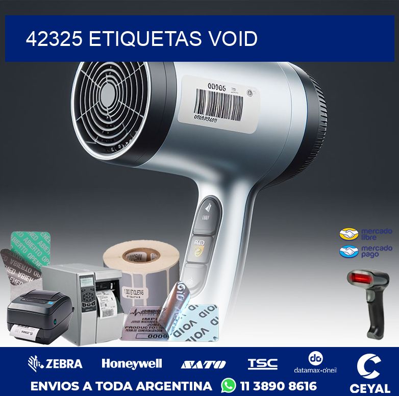 42325 ETIQUETAS VOID