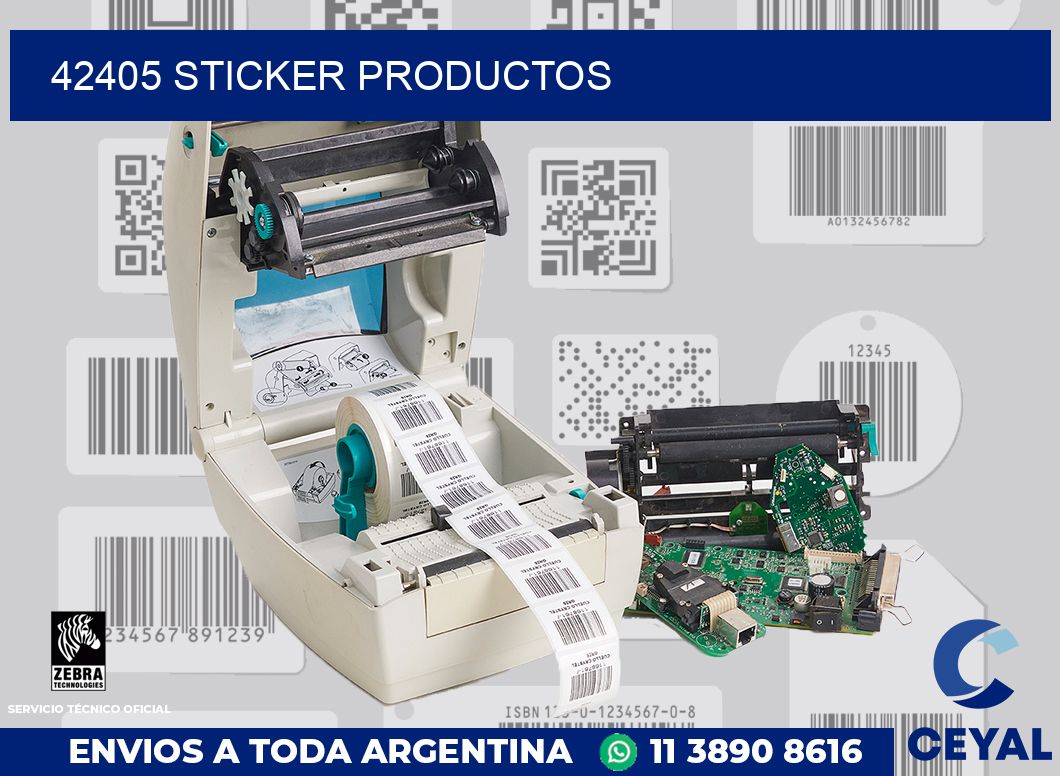 42405 STICKER PRODUCTOS