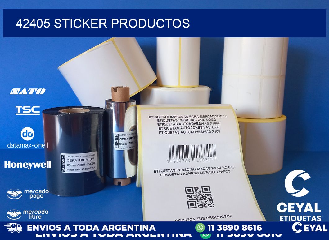 42405 STICKER PRODUCTOS