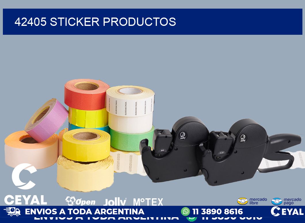 42405 STICKER PRODUCTOS