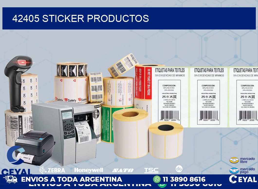 42405 STICKER PRODUCTOS