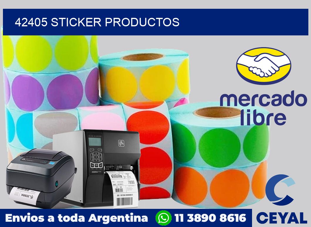 42405 STICKER PRODUCTOS