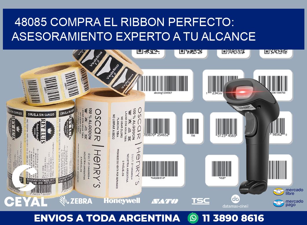 48085 COMPRA EL RIBBON PERFECTO: ASESORAMIENTO EXPERTO A TU ALCANCE