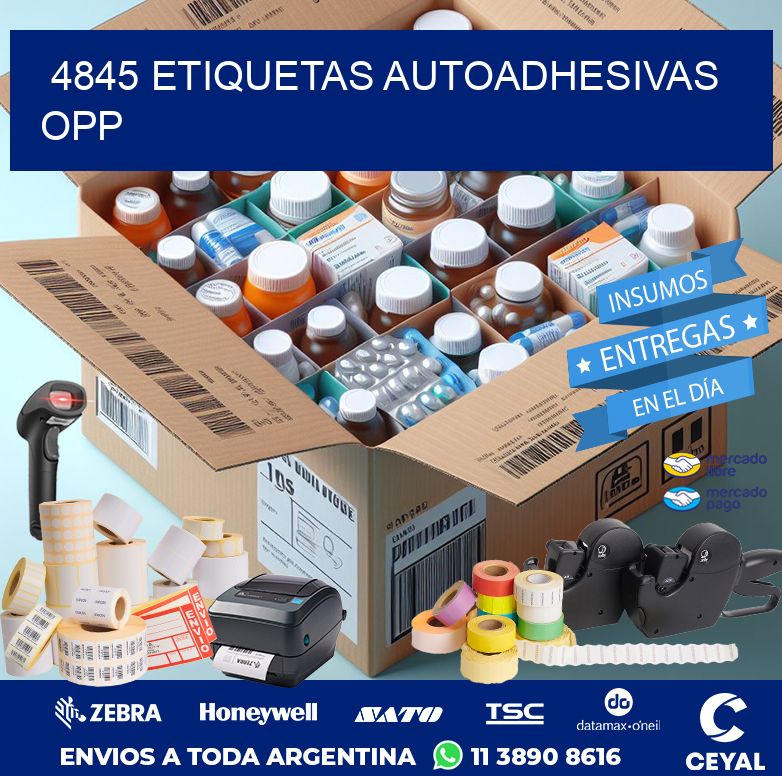 4845 ETIQUETAS AUTOADHESIVAS OPP