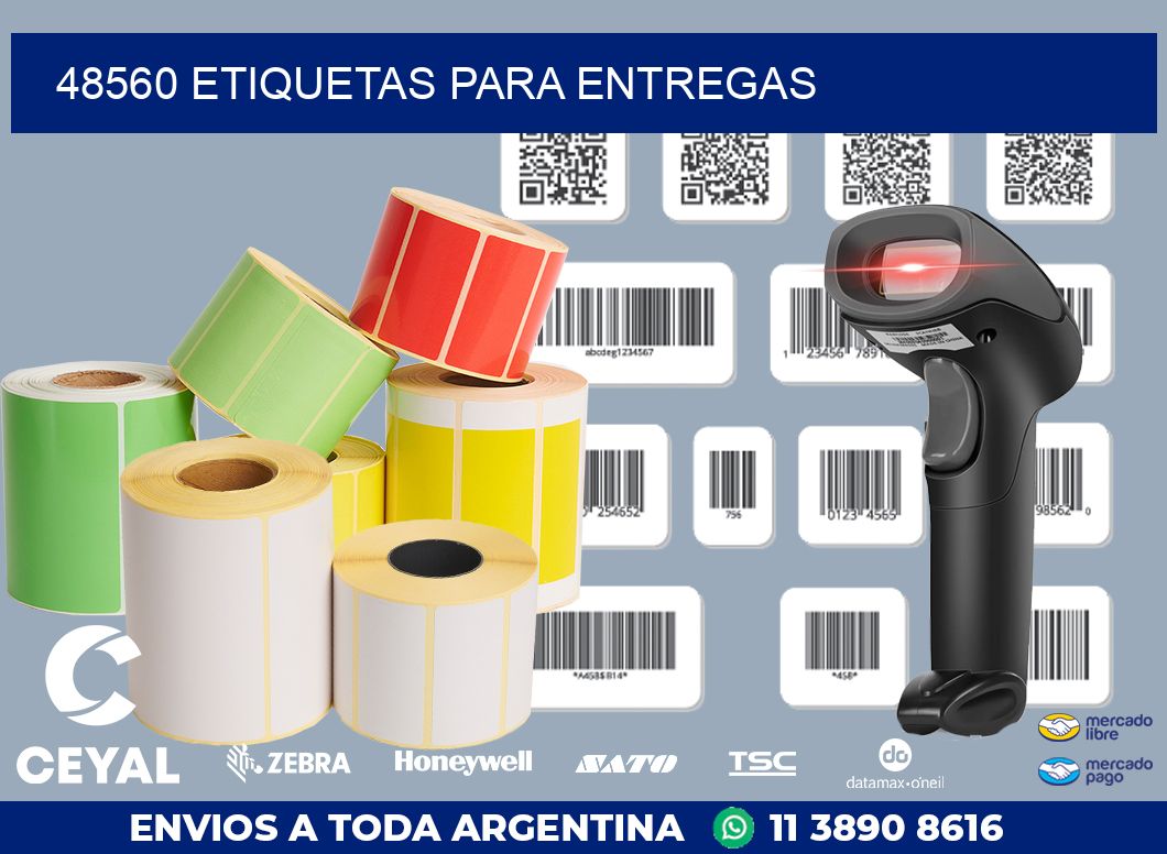 48560 ETIQUETAS PARA ENTREGAS