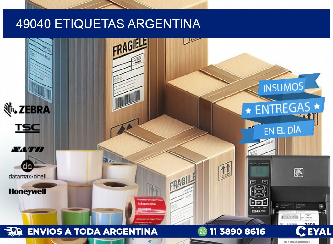 49040 ETIQUETAS ARGENTINA