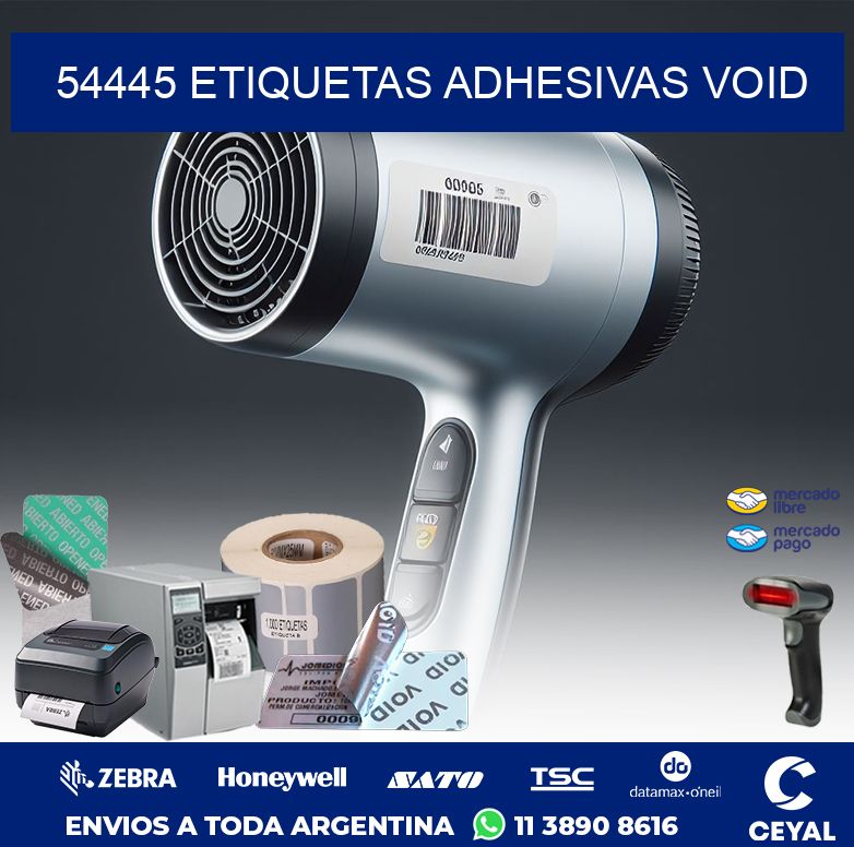 54445 ETIQUETAS ADHESIVAS VOID