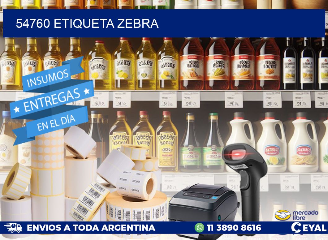 54760 etiqueta zebra