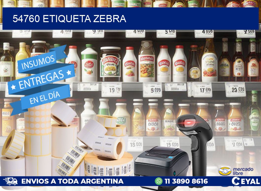 54760 etiqueta zebra