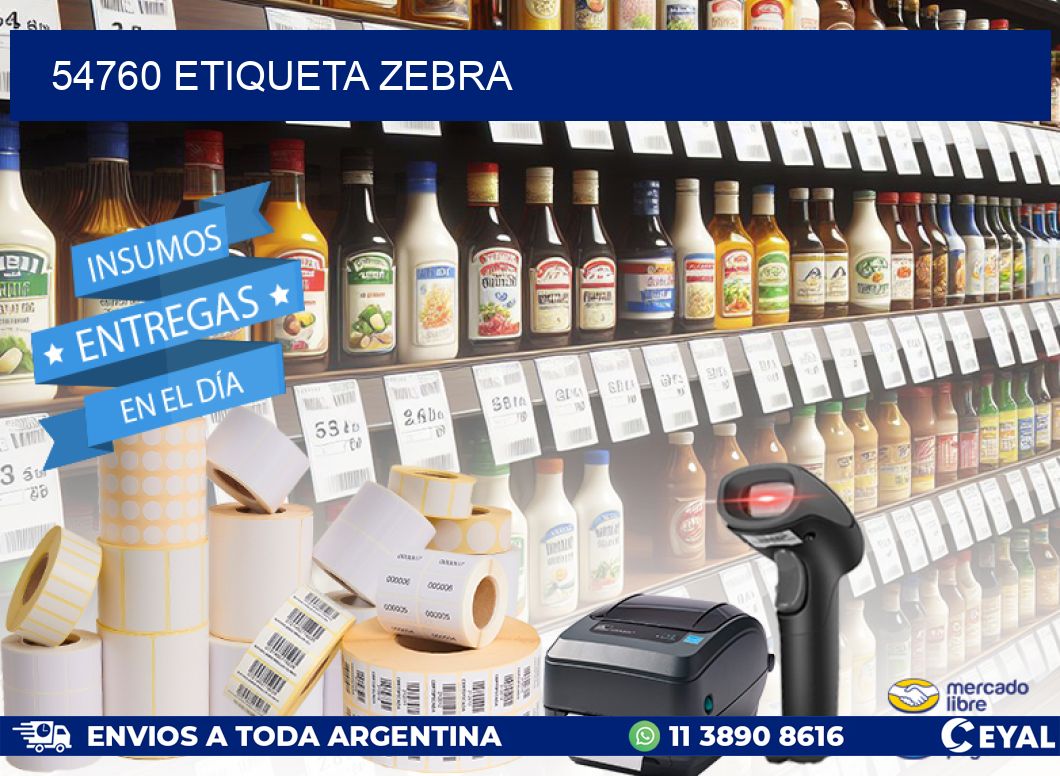 54760 etiqueta zebra