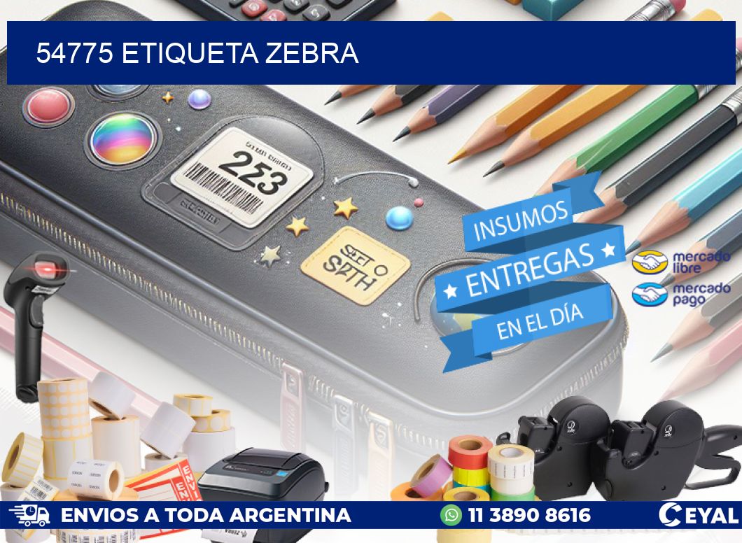 54775 ETIQUETA ZEBRA