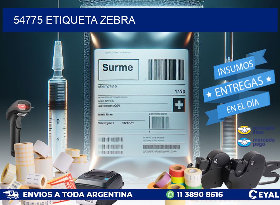 54775 ETIQUETA ZEBRA