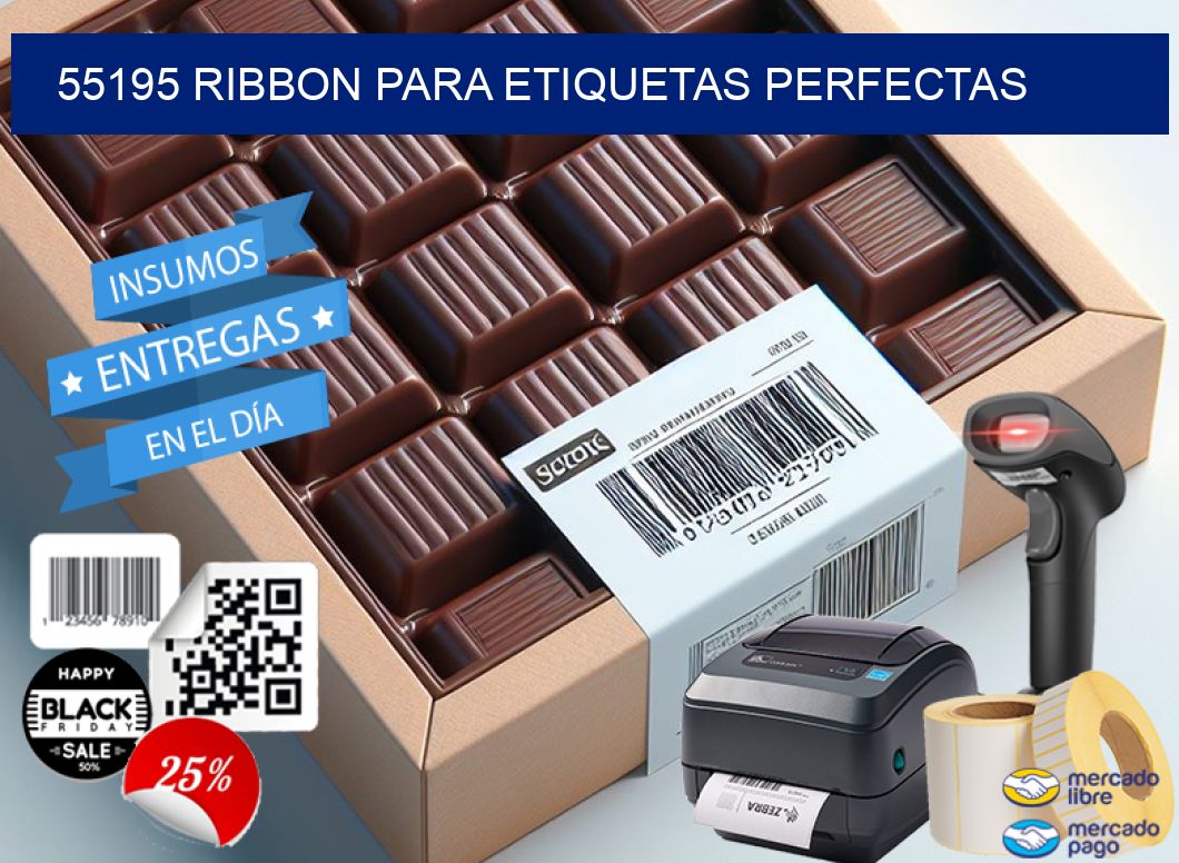 55195 RIBBON PARA ETIQUETAS PERFECTAS