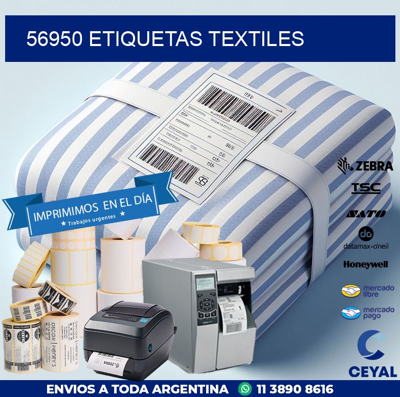 56950 ETIQUETAS TEXTILES