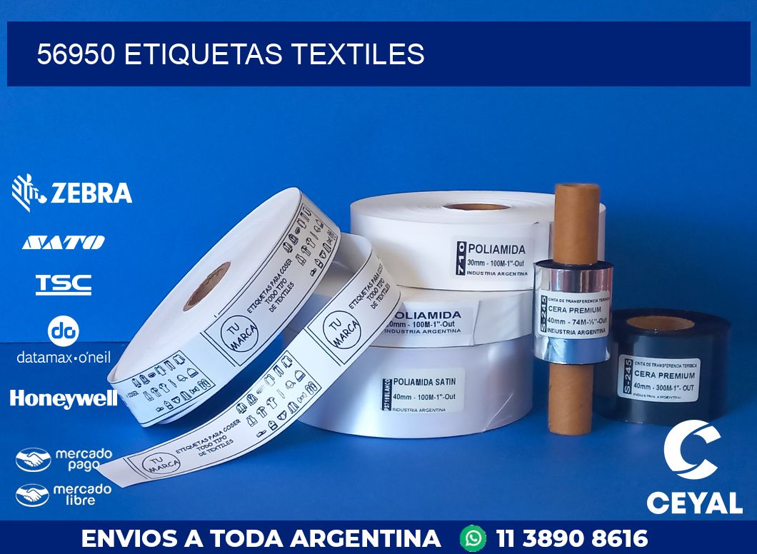 56950 ETIQUETAS TEXTILES