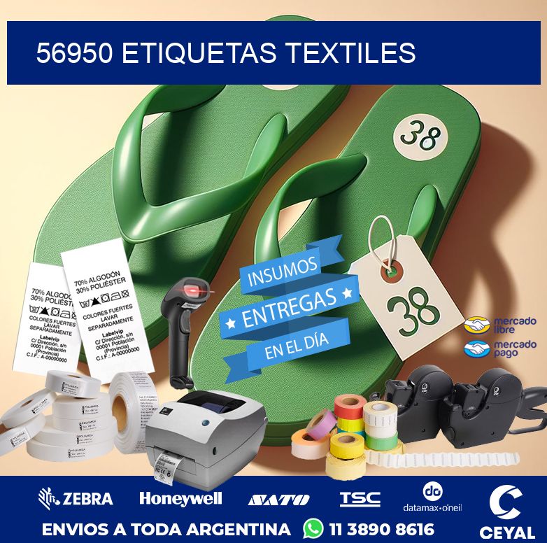 56950 ETIQUETAS TEXTILES