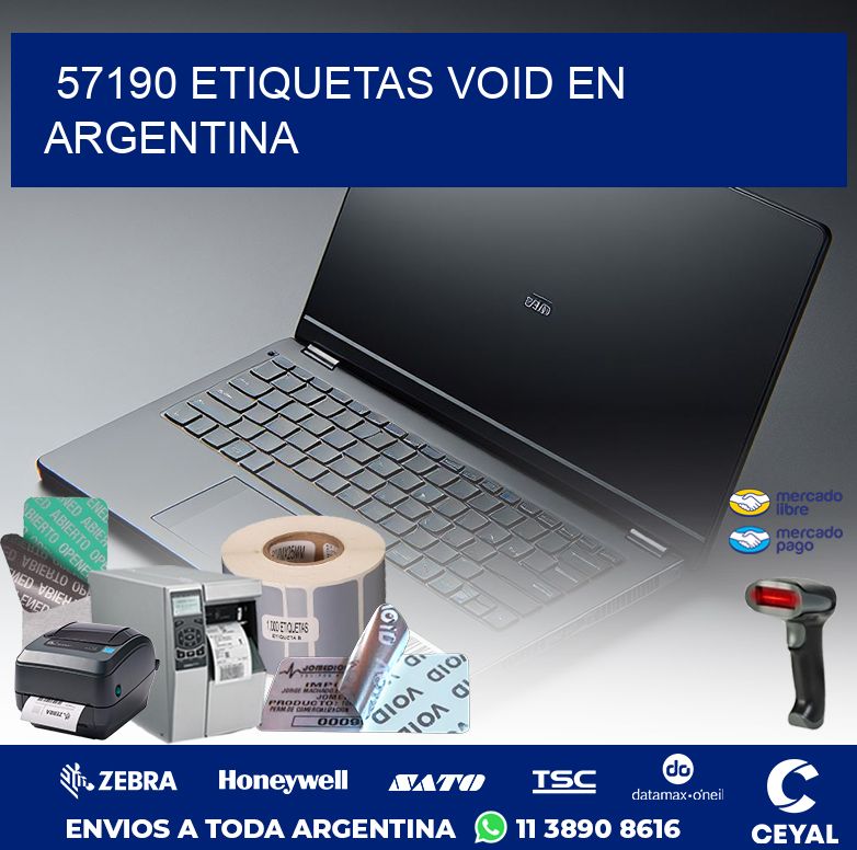 57190 ETIQUETAS VOID EN ARGENTINA