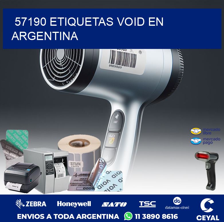 57190 ETIQUETAS VOID EN ARGENTINA