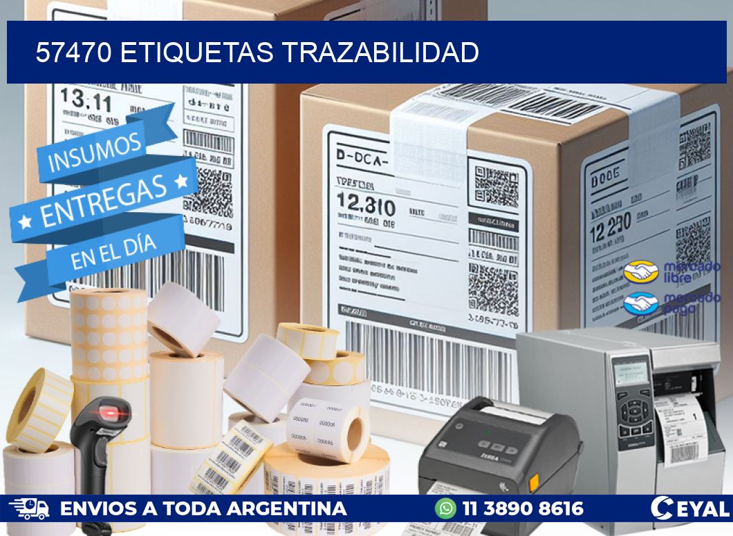57470 Etiquetas trazabilidad