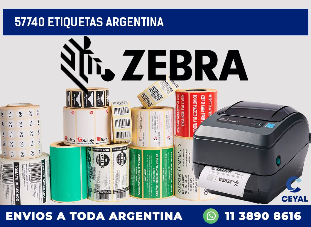 57740 ETIQUETAS ARGENTINA