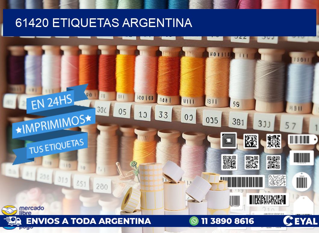 61420 ETIQUETAS ARGENTINA