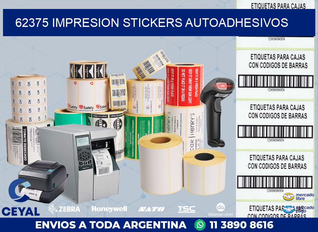 62375 Impresion stickers autoadhesivos