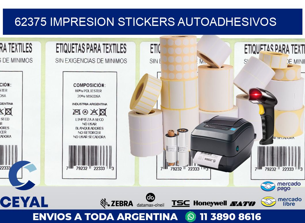 62375 Impresion stickers autoadhesivos