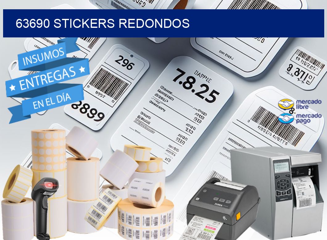 63690 STICKERS REDONDOS
