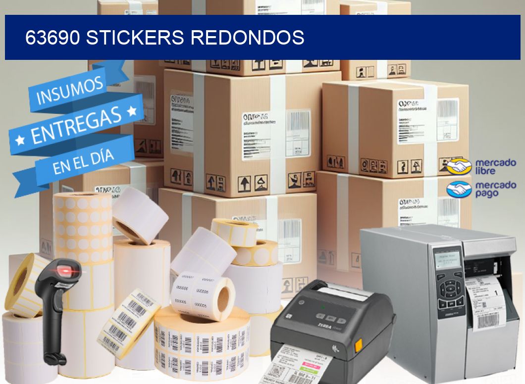 63690 STICKERS REDONDOS