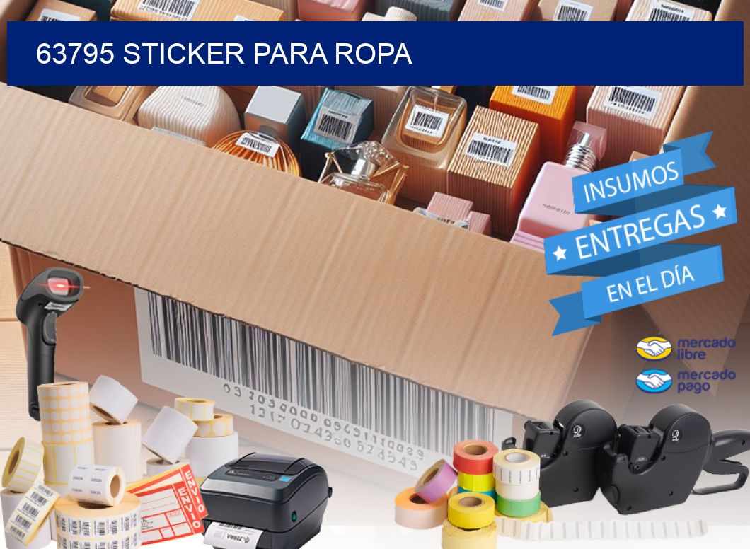 63795 STICKER PARA ROPA