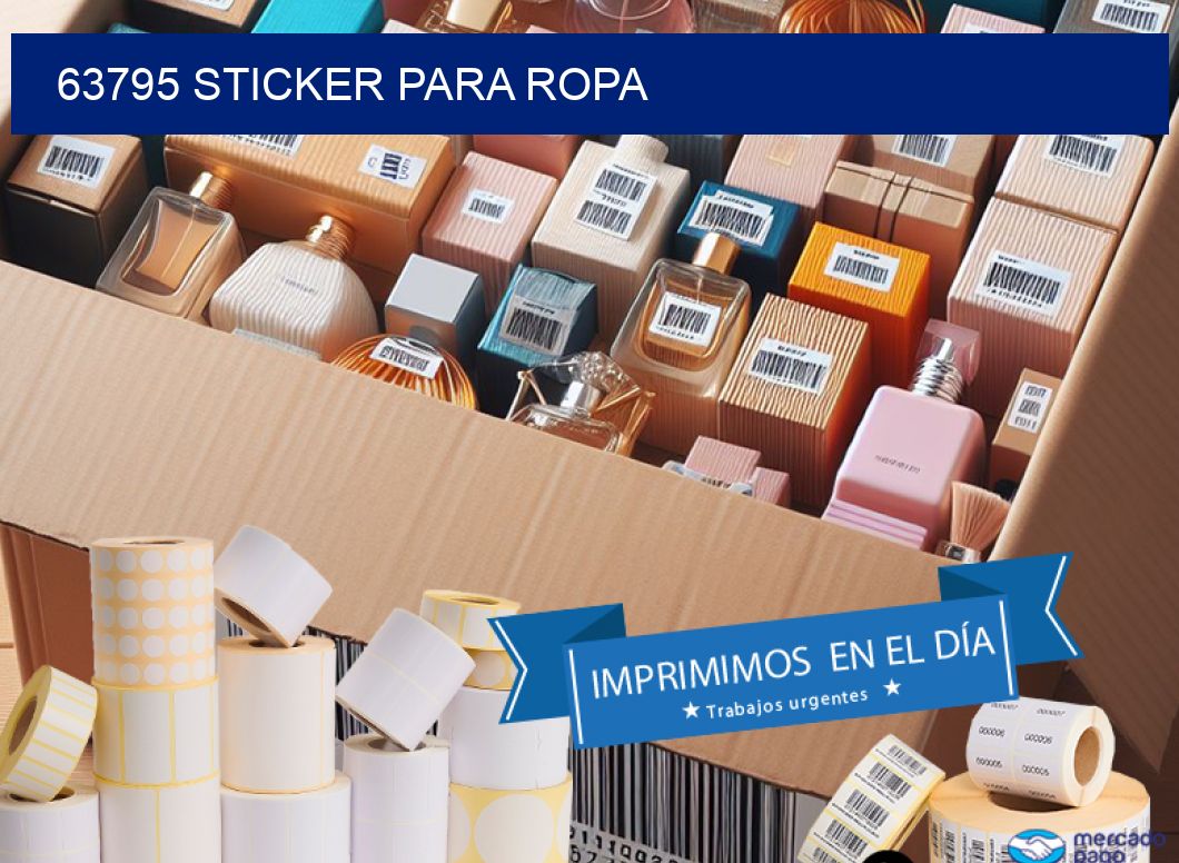 63795 STICKER PARA ROPA