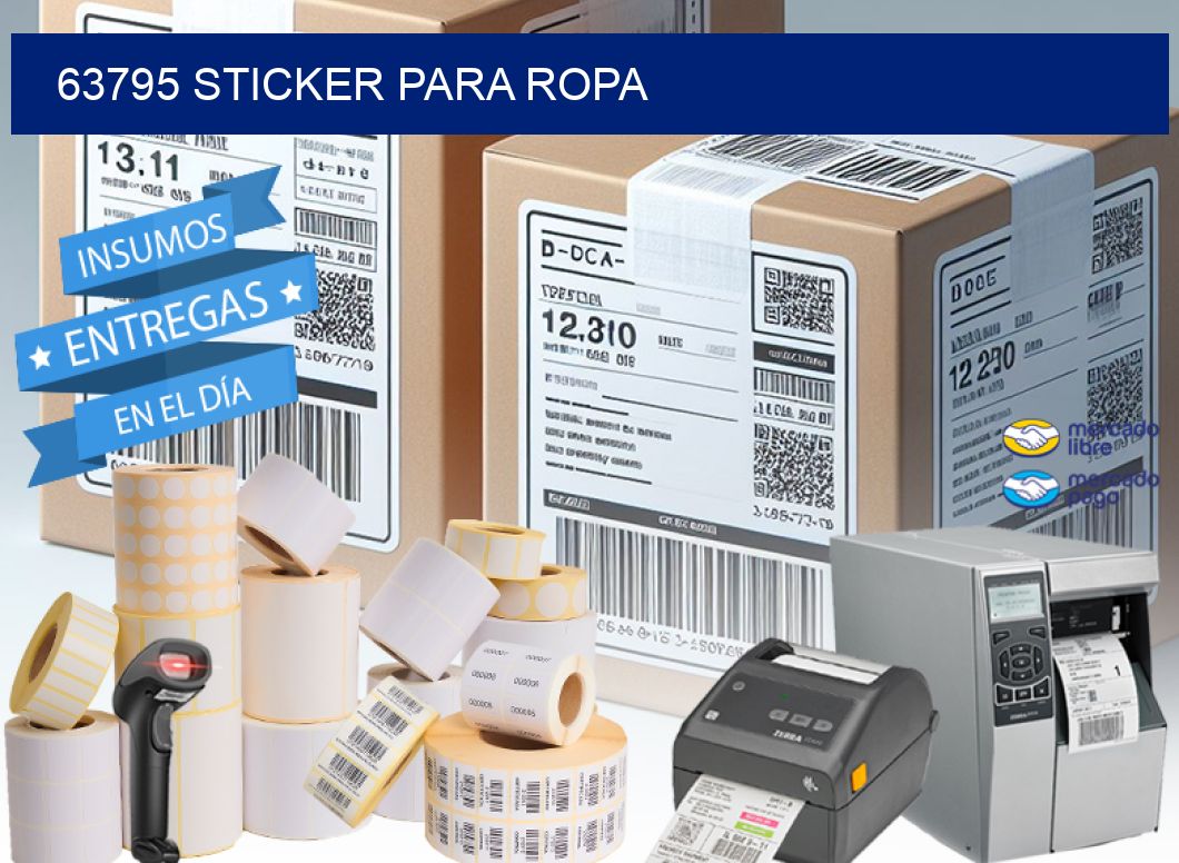 63795 STICKER PARA ROPA