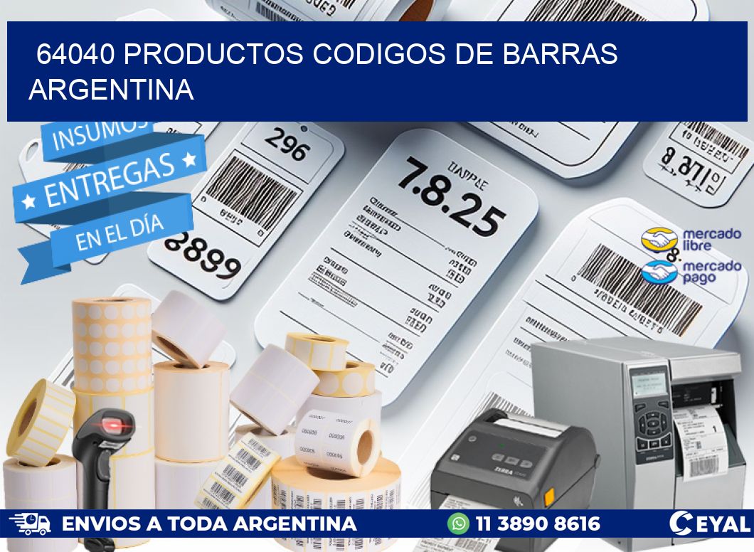 64040 productos codigos de barras argentina