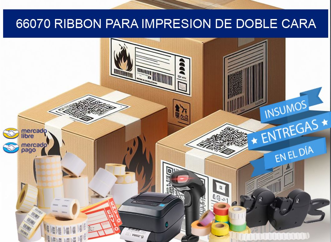 66070 RIBBON PARA IMPRESION DE DOBLE CARA