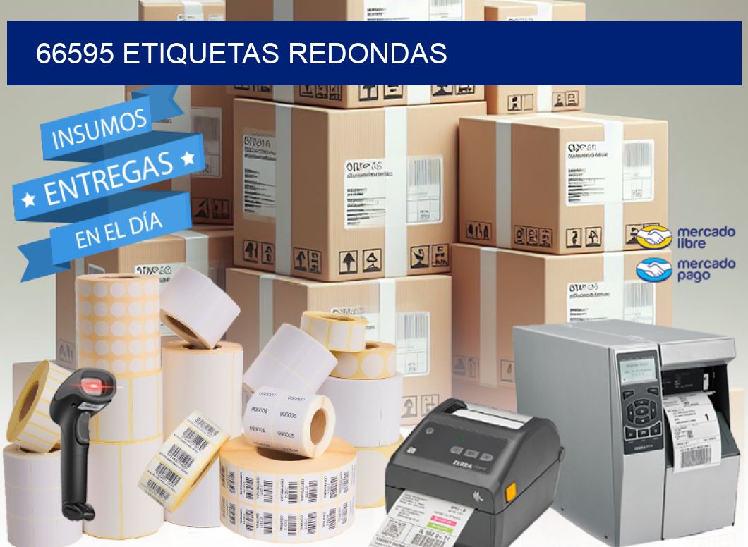 66595 ETIQUETAS REDONDAS