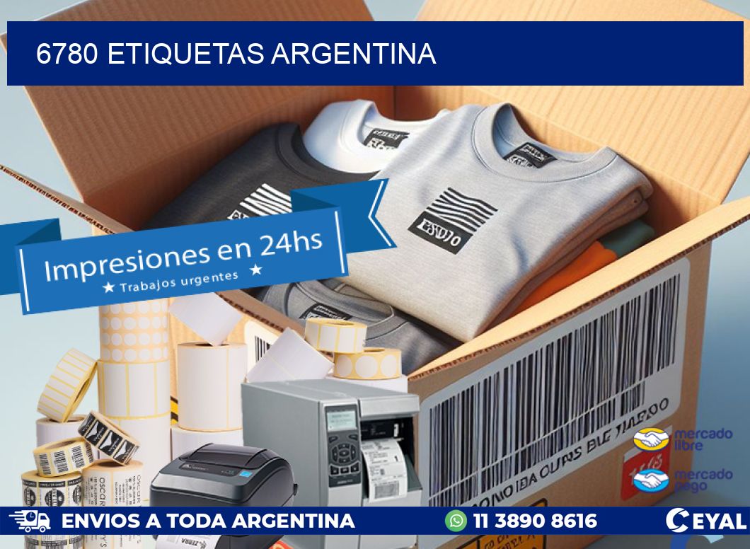 6780 ETIQUETAS ARGENTINA