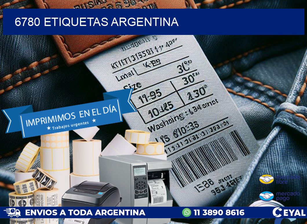 6780 ETIQUETAS ARGENTINA