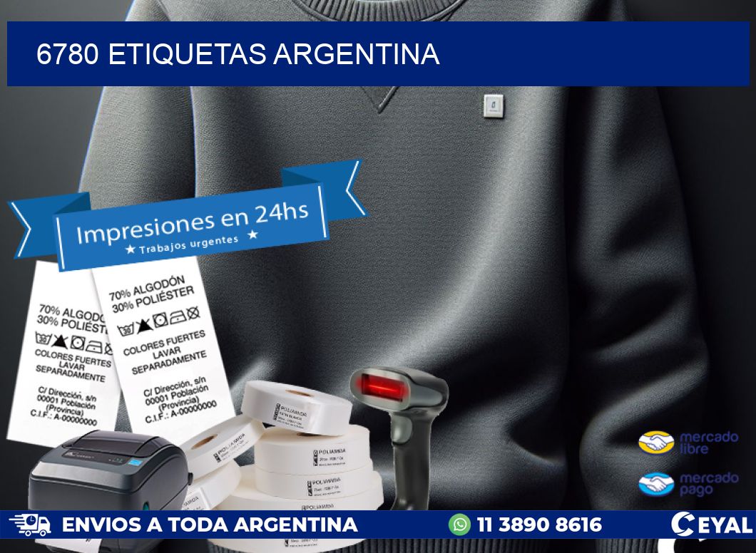 6780 ETIQUETAS ARGENTINA