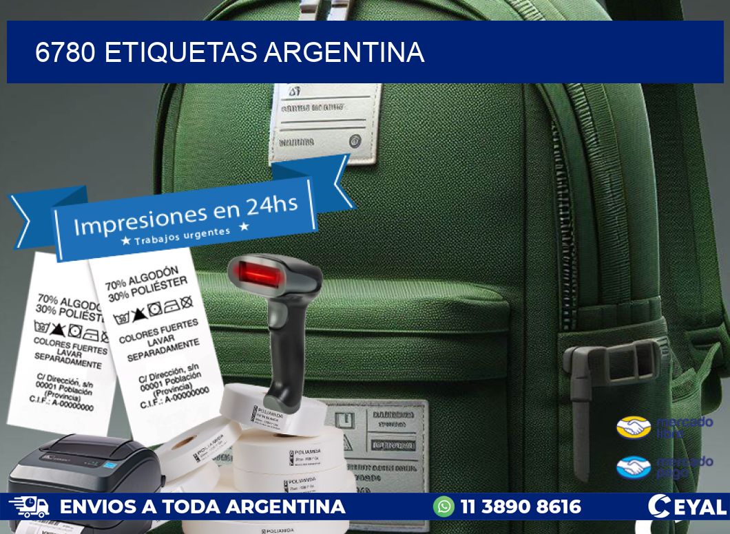 6780 ETIQUETAS ARGENTINA
