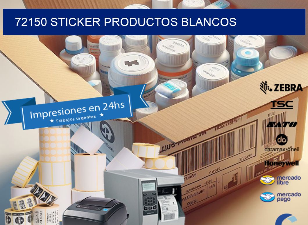 72150 STICKER PRODUCTOS BLANCOS