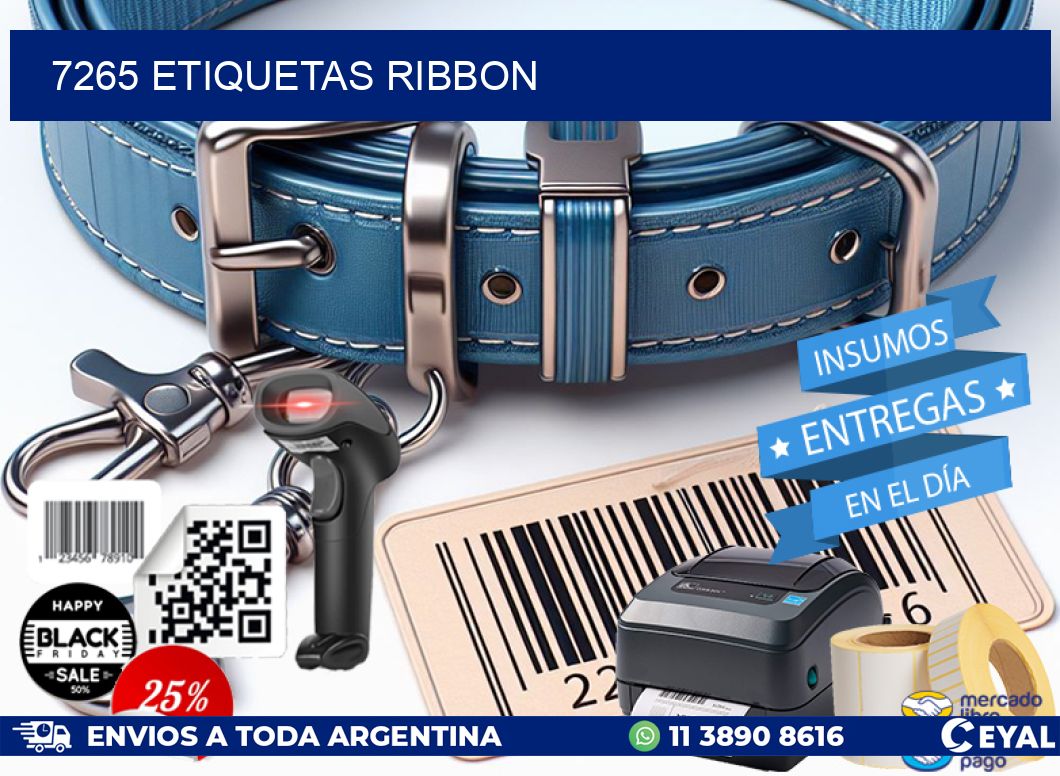 7265 ETIQUETAS RIBBON
