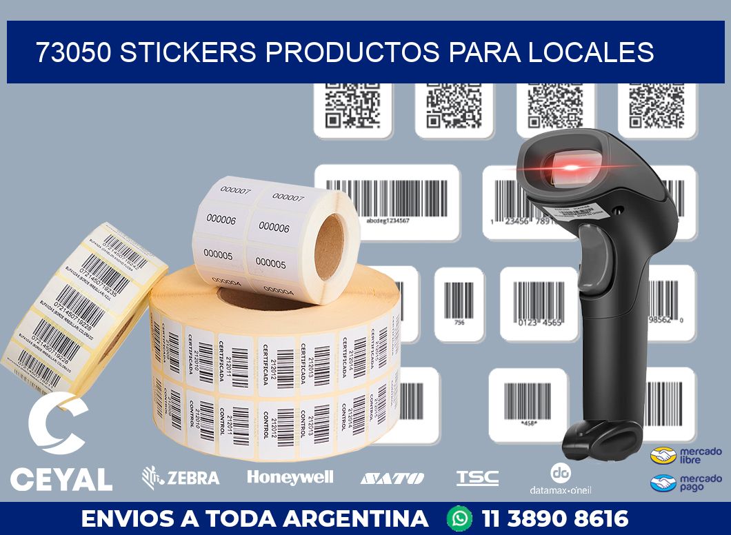 73050 STICKERS PRODUCTOS PARA LOCALES