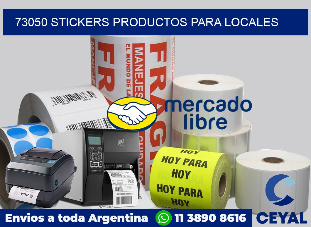 73050 STICKERS PRODUCTOS PARA LOCALES