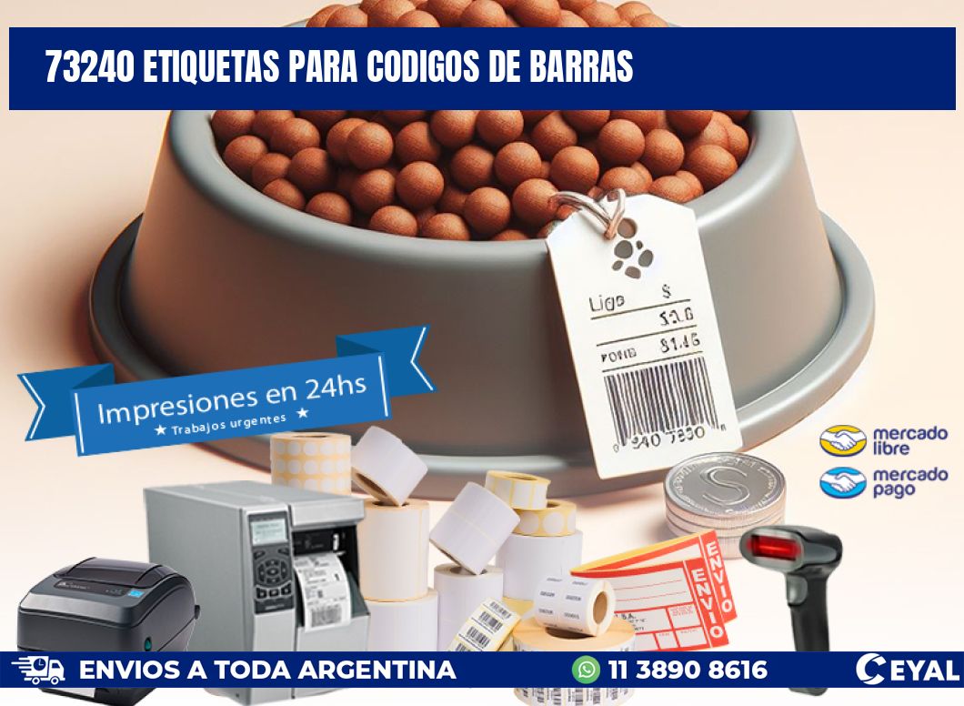 73240 ETIQUETAS PARA CODIGOS DE BARRAS