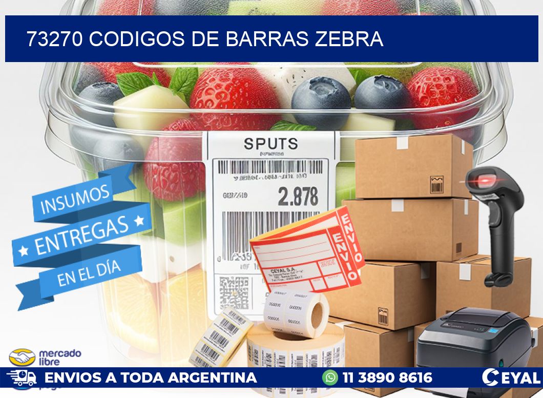 73270 codigos de barras zebra