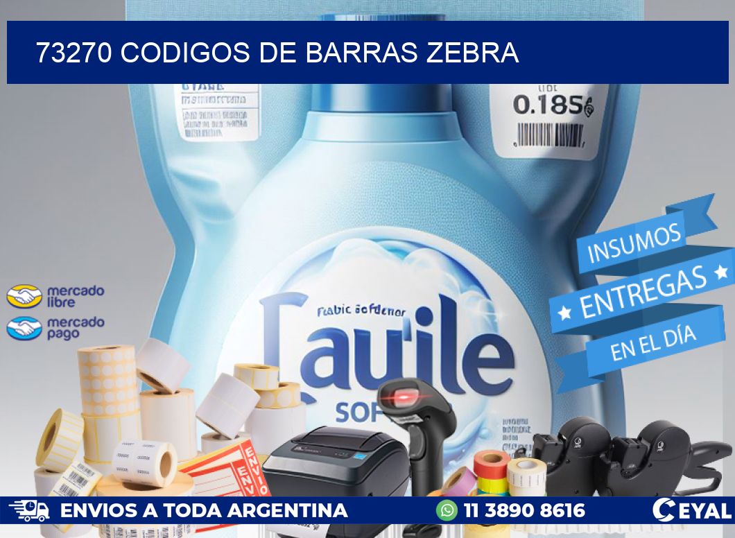 73270 codigos de barras zebra