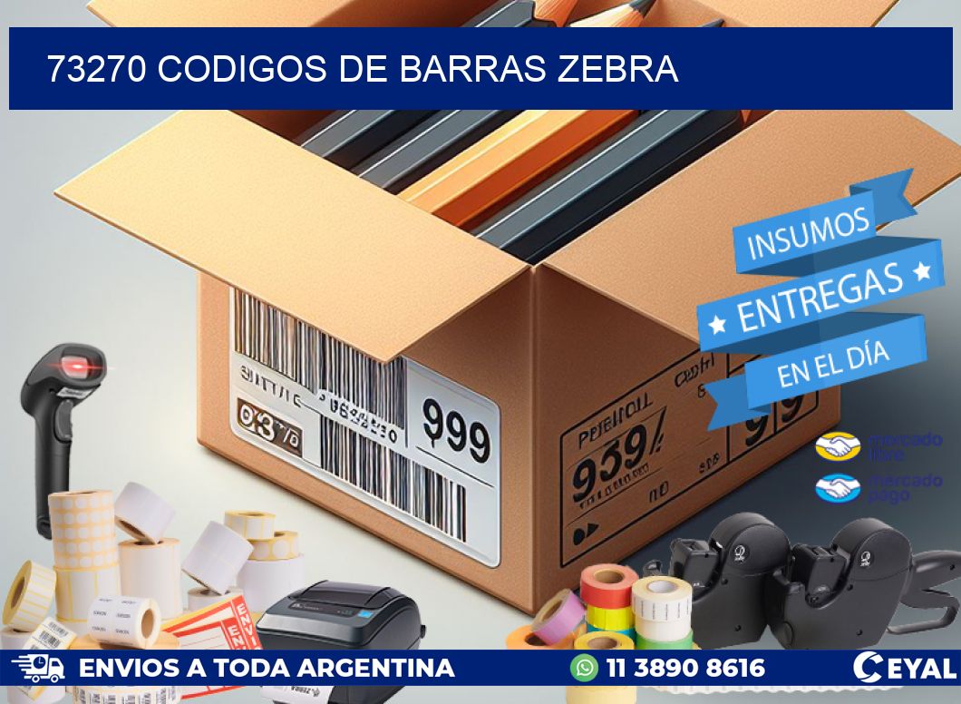 73270 codigos de barras zebra